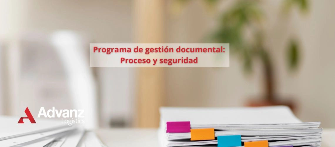 Programa de gestión documental Proceso y seguridad