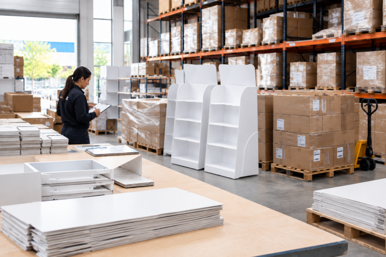 Cómo coordinar el almacenamiento y la distribución de material POP para una campaña  